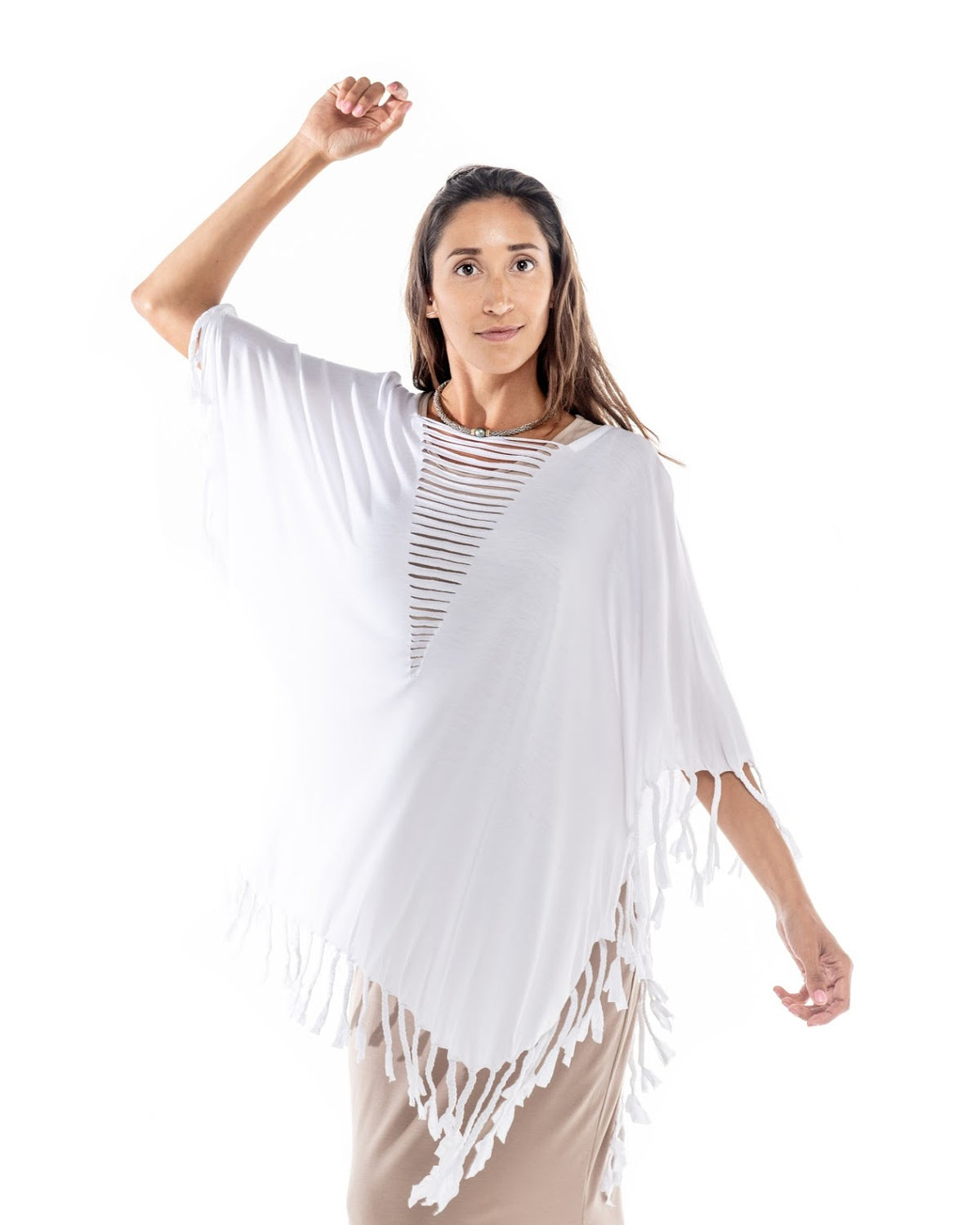 Knotted Fringe Style Reba Top