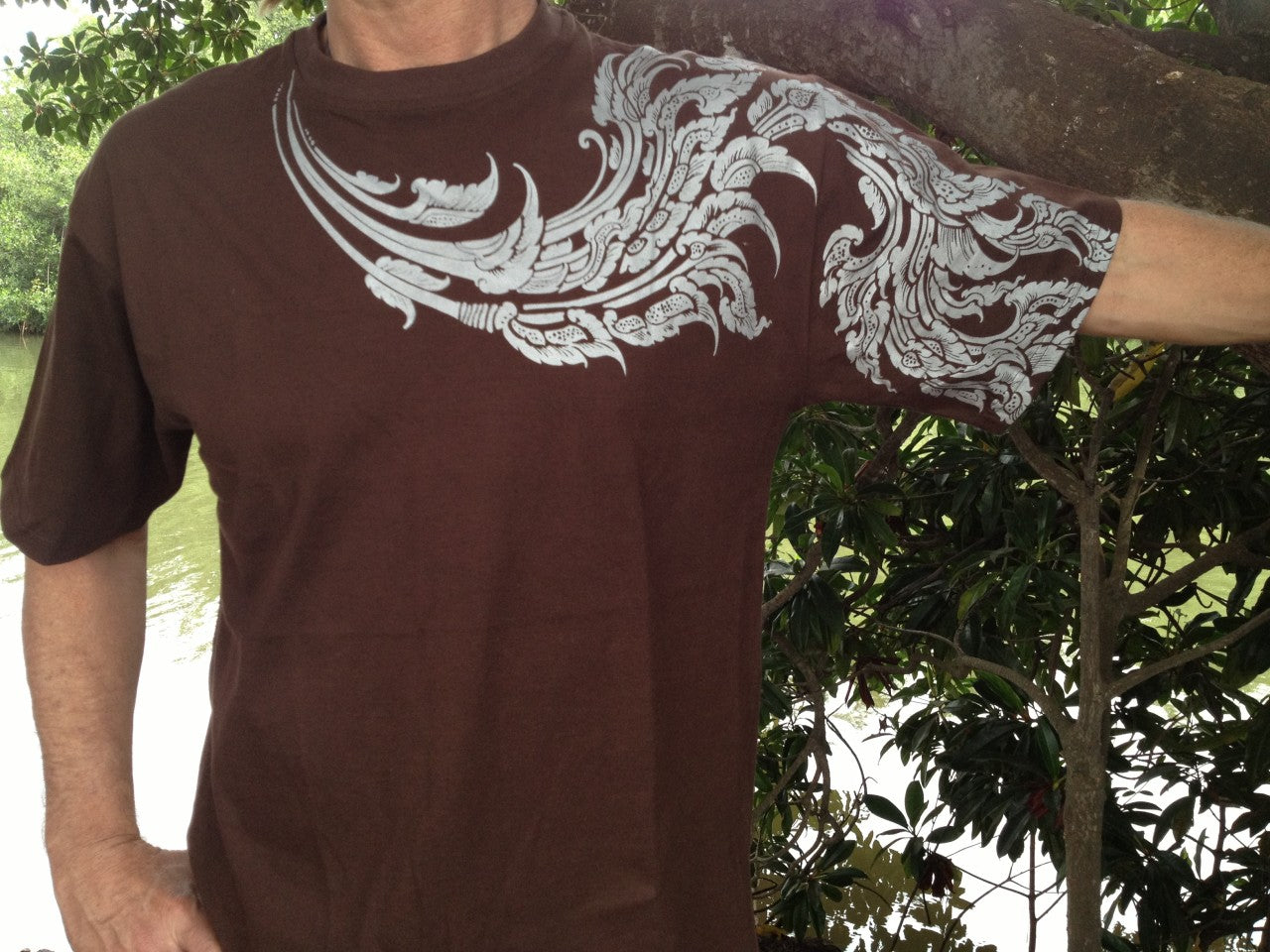 Men's T-shirt Motif Short Sleeve