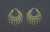 Sun Moon Earrings Large