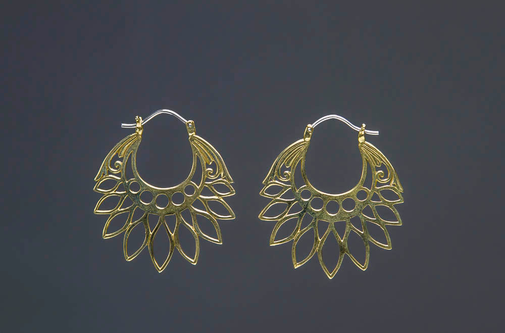 Sun Moon Earrings Small
